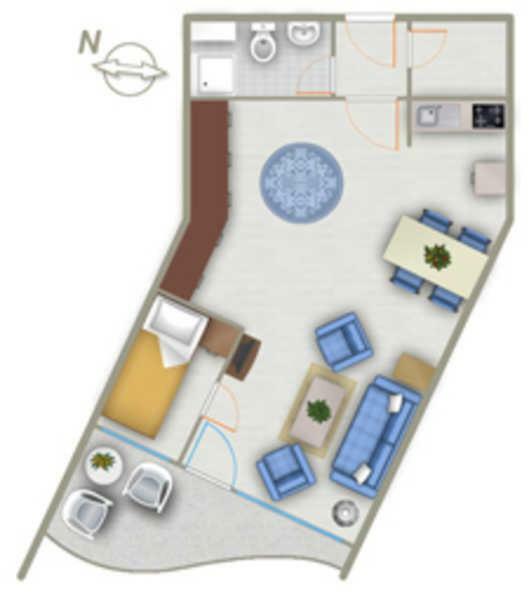 Apartment Lord Nelson App_ 302